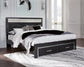 Kaydell  Upholstered Panel Storage Platform Bed at Towne & Country Furniture (AL) furniture, home furniture, home decor, sofa, bedding