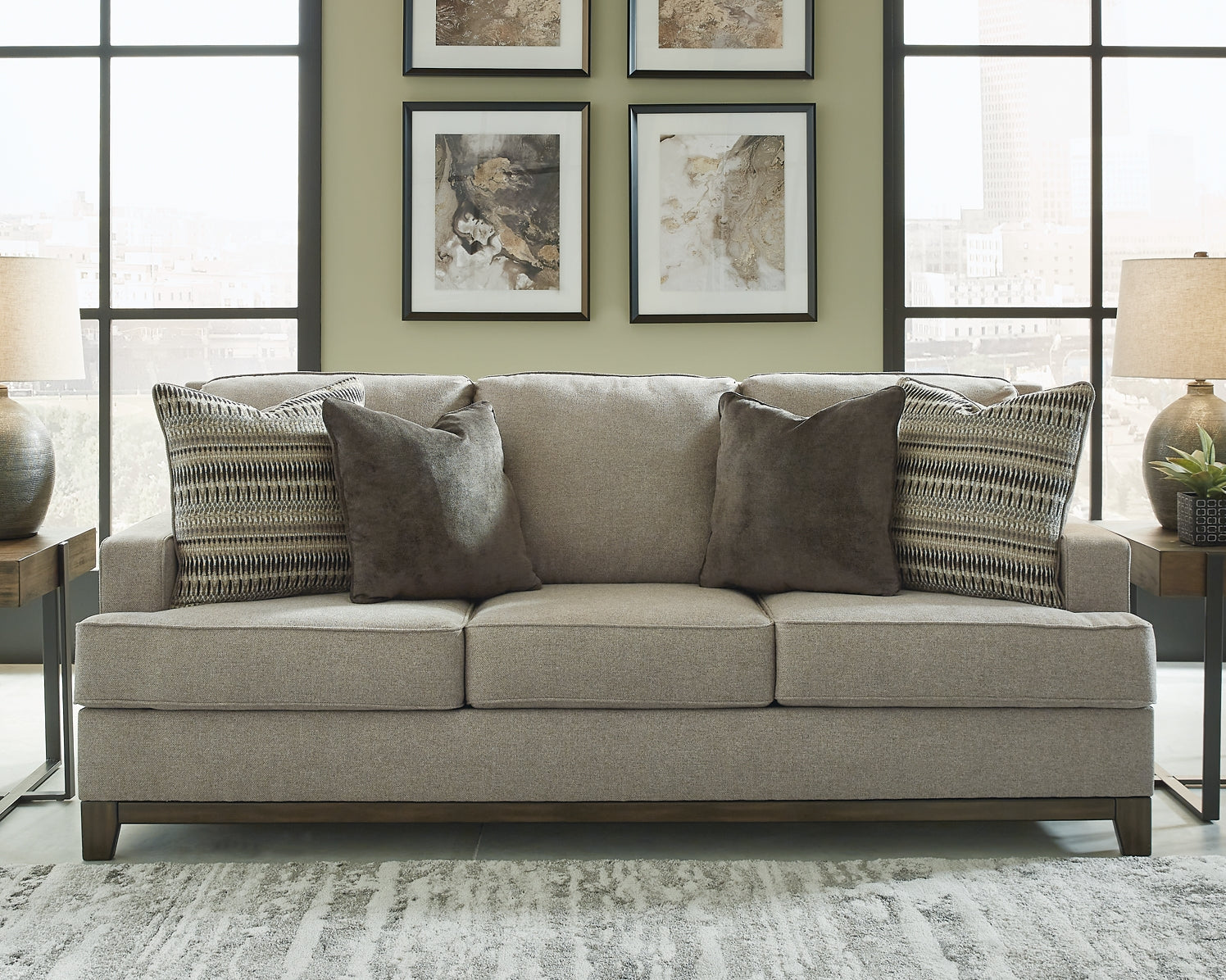 Kaywood Sofa, Loveseat and Chair at Towne & Country Furniture (AL) furniture, home furniture, home decor, sofa, bedding