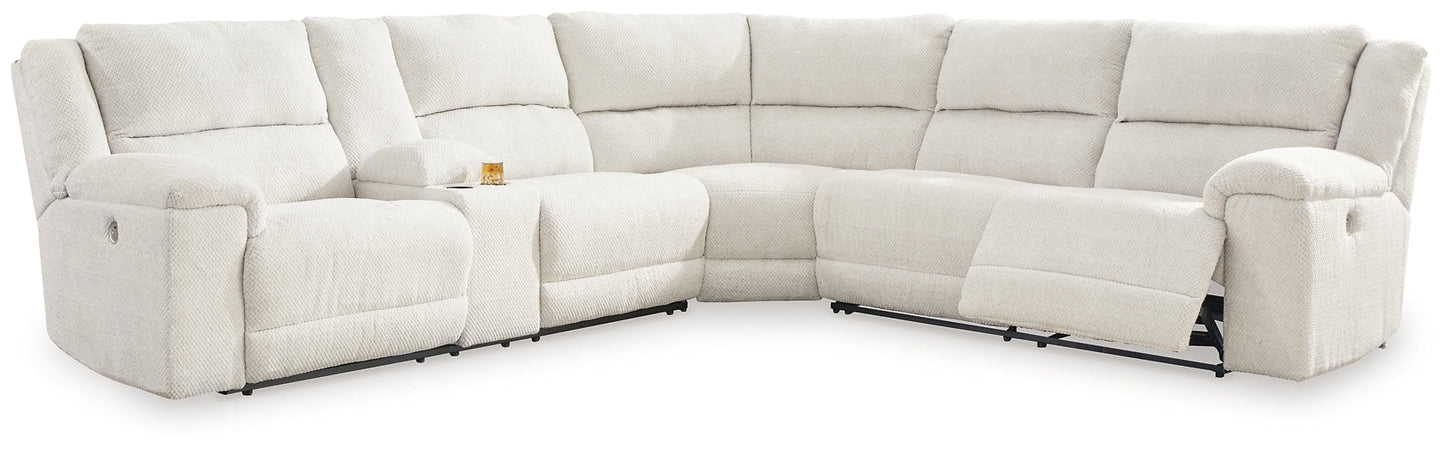 Keensburg 3-Piece Sectional with Recliner at Towne & Country Furniture (AL) furniture, home furniture, home decor, sofa, bedding