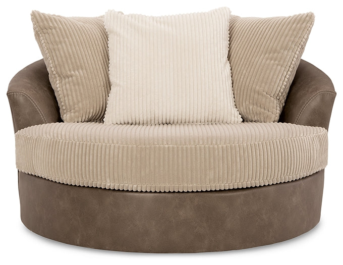 Keskin Oversized Swivel Accent Chair at Towne & Country Furniture (AL) furniture, home furniture, home decor, sofa, bedding