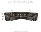 Kincord 3-Piece Power Reclining Sectional at Towne & Country Furniture (AL) furniture, home furniture, home decor, sofa, bedding