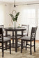 Langwest DRM Counter Table Set (5/CN) at Towne & Country Furniture (AL) furniture, home furniture, home decor, sofa, bedding