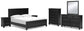Lanolee California King Panel Bed with Mirrored Dresser, Chest and 2 Nightstands at Towne & Country Furniture (AL) furniture, home furniture, home decor, sofa, bedding