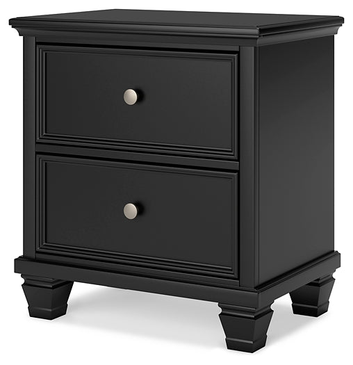 Lanolee California King Panel Bed with Mirrored Dresser and 2 Nightstands at Towne & Country Furniture (AL) furniture, home furniture, home decor, sofa, bedding