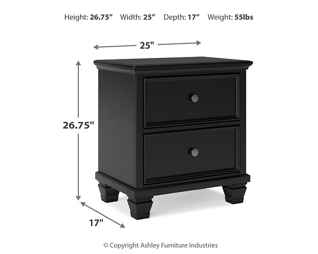 Lanolee Full Panel Bed with Mirrored Dresser, Chest and 2 Nightstands at Towne & Country Furniture (AL) furniture, home furniture, home decor, sofa, bedding