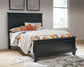 Lanolee Full Panel Bed with Mirrored Dresser, Chest and 2 Nightstands at Towne & Country Furniture (AL) furniture, home furniture, home decor, sofa, bedding