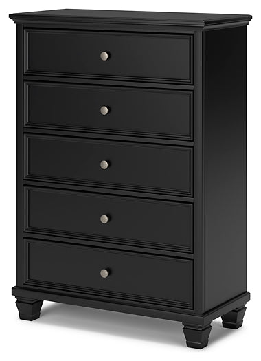 Lanolee Full Panel Bed with Mirrored Dresser, Chest and 2 Nightstands at Towne & Country Furniture (AL) furniture, home furniture, home decor, sofa, bedding