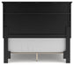 Lanolee Full Panel Bed with Mirrored Dresser and 2 Nightstands at Towne & Country Furniture (AL) furniture, home furniture, home decor, sofa, bedding