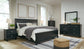 Lanolee King Panel Bed with Mirrored Dresser, Chest and Nightstand at Towne & Country Furniture (AL) furniture, home furniture, home decor, sofa, bedding