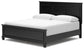 Lanolee King Panel Bed with Mirrored Dresser, Chest and Nightstand at Towne & Country Furniture (AL) furniture, home furniture, home decor, sofa, bedding