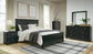 Lanolee Queen Panel Bed with Mirrored Dresser, Chest and Nightstand at Towne & Country Furniture (AL) furniture, home furniture, home decor, sofa, bedding