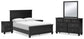 Lanolee Queen Panel Bed with Mirrored Dresser and 2 Nightstands at Towne & Country Furniture (AL) furniture, home furniture, home decor, sofa, bedding