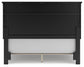 Lanolee Queen Panel Bed with Mirrored Dresser and Chest at Towne & Country Furniture (AL) furniture, home furniture, home decor, sofa, bedding