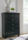 Lanolee Queen Panel Bed with Mirrored Dresser and Chest at Towne & Country Furniture (AL) furniture, home furniture, home decor, sofa, bedding
