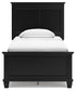 Lanolee Twin Panel Bed with Mirrored Dresser and 2 Nightstands at Towne & Country Furniture (AL) furniture, home furniture, home decor, sofa, bedding