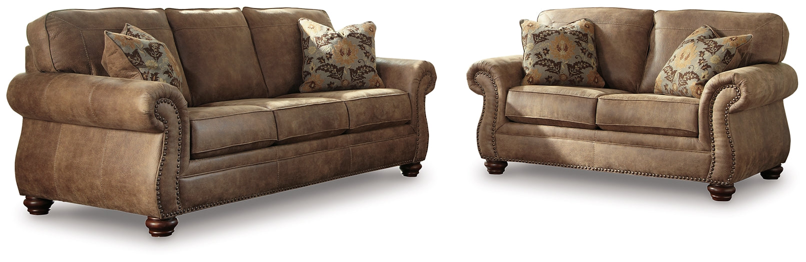 Larkinhurst Sofa and Loveseat at Towne & Country Furniture (AL) furniture, home furniture, home decor, sofa, bedding