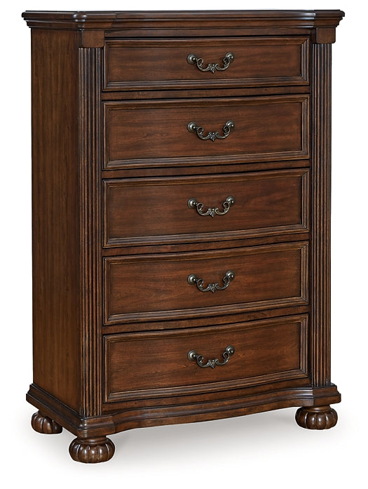 Lavinton Five Drawer Chest at Towne & Country Furniture (AL) furniture, home furniture, home decor, sofa, bedding