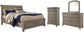 Lettner Queen Sleigh Bed with 2 Storage Drawers with Mirrored Dresser and Chest at Towne & Country Furniture (AL) furniture, home furniture, home decor, sofa, bedding