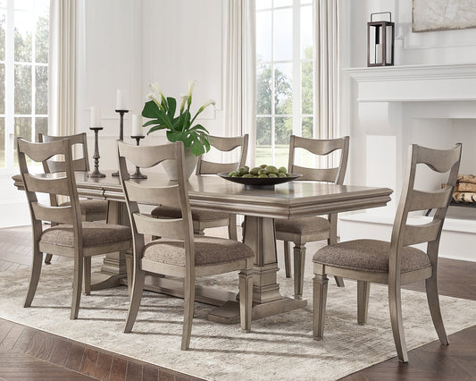 Lexorne Dining Table and 6 Chairs at Towne & Country Furniture (AL) furniture, home furniture, home decor, sofa, bedding