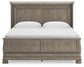 Lexorne King Sleigh Bed with Mirrored Dresser, Chest and Nightstand at Towne & Country Furniture (AL) furniture, home furniture, home decor, sofa, bedding