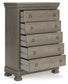 Lexorne King Sleigh Bed with Mirrored Dresser and Chest at Towne & Country Furniture (AL) furniture, home furniture, home decor, sofa, bedding