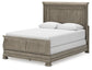 Lexorne Queen Sleigh Bed with Mirrored Dresser and 2 Nightstands at Towne & Country Furniture (AL) furniture, home furniture, home decor, sofa, bedding