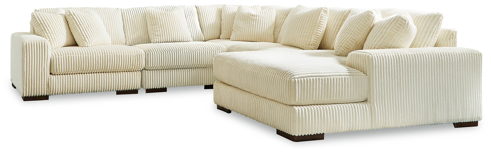 Lindyn 5-Piece Sectional with Ottoman at Towne & Country Furniture (AL) furniture, home furniture, home decor, sofa, bedding