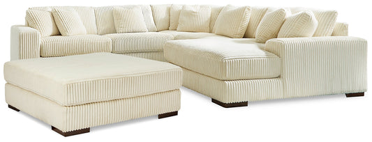 Lindyn 5-Piece Sectional with Ottoman at Towne & Country Furniture (AL) furniture, home furniture, home decor, sofa, bedding