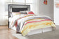 Lodanna Full Upholstered Panel Headboard with Mirrored Dresser and Chest at Towne & Country Furniture (AL) furniture, home furniture, home decor, sofa, bedding