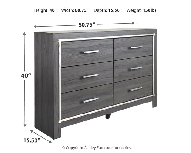 Lodanna Full Upholstered Panel Headboard with Mirrored Dresser at Towne & Country Furniture (AL) furniture, home furniture, home decor, sofa, bedding