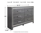 Lodanna Full Upholstered Panel Headboard with Mirrored Dresser at Towne & Country Furniture (AL) furniture, home furniture, home decor, sofa, bedding