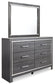 Lodanna King Panel Bed with 2 Storage Drawers with Mirrored Dresser, Chest and Nightstand at Towne & Country Furniture (AL) furniture, home furniture, home decor, sofa, bedding