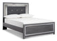 Lodanna Queen Panel Bed with Mirrored Dresser and Chest at Towne & Country Furniture (AL) furniture, home furniture, home decor, sofa, bedding