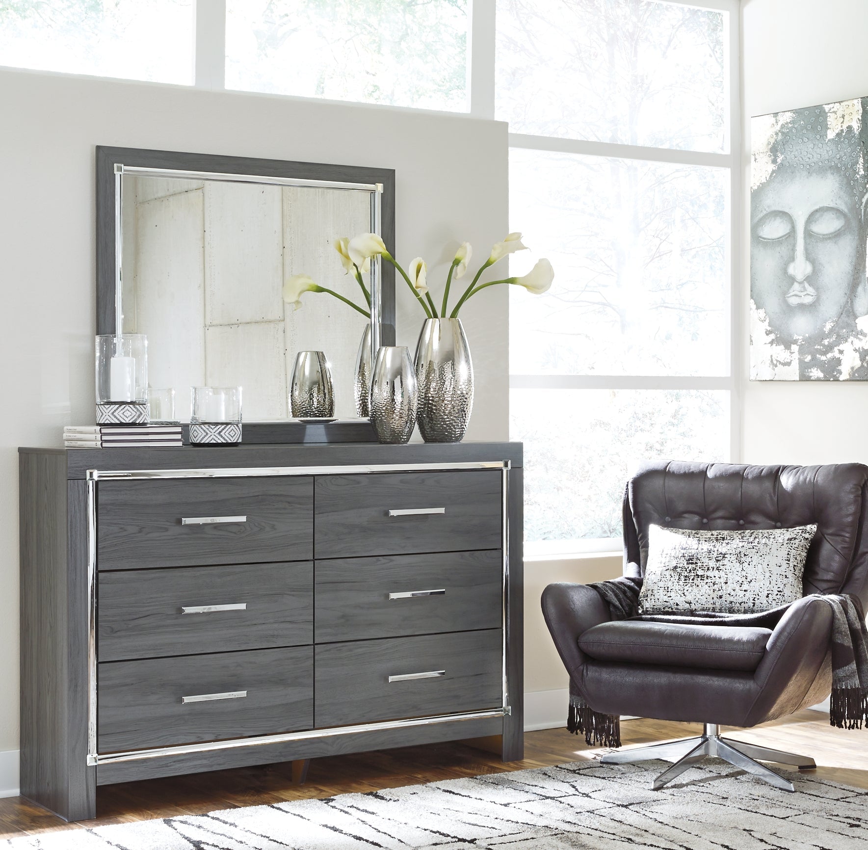 Lodanna Six Drawer Dresser at Towne & Country Furniture (AL) furniture, home furniture, home decor, sofa, bedding