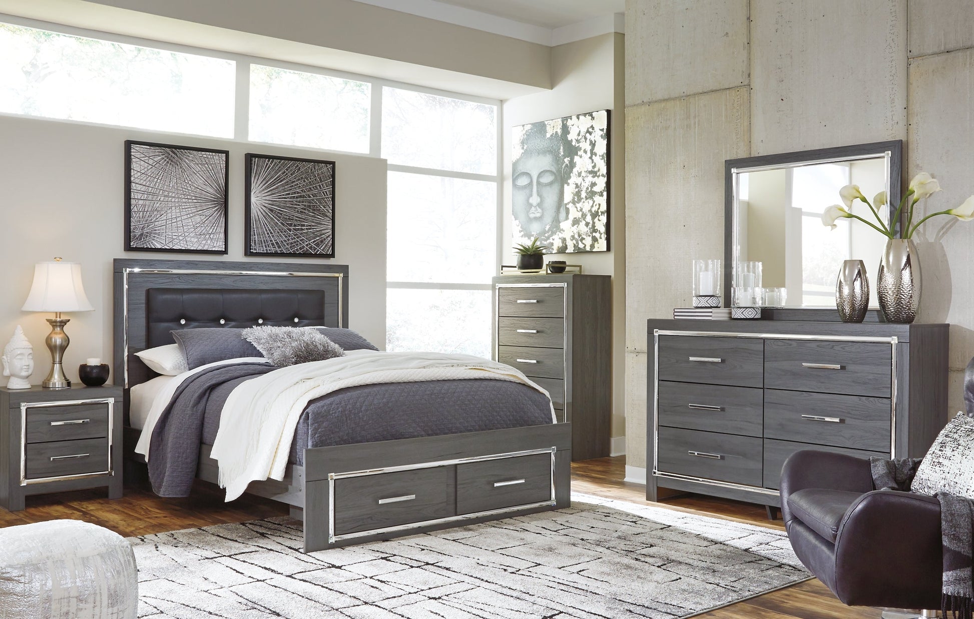Lodanna Six Drawer Dresser at Towne & Country Furniture (AL) furniture, home furniture, home decor, sofa, bedding