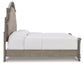 Lodenbay California King Panel Bed with Mirrored Dresser at Towne & Country Furniture (AL) furniture, home furniture, home decor, sofa, bedding