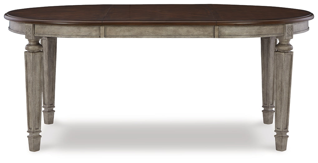 Lodenbay Dining Table and 6 Chairs with Storage at Towne & Country Furniture (AL) furniture, home furniture, home decor, sofa, bedding