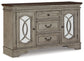 Lodenbay Dining Table and 6 Chairs with Storage at Towne & Country Furniture (AL) furniture, home furniture, home decor, sofa, bedding