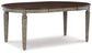 Lodenbay Dining Table and 6 Chairs with Storage at Towne & Country Furniture (AL) furniture, home furniture, home decor, sofa, bedding