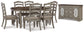 Lodenbay Dining Table and 6 Chairs with Storage at Towne & Country Furniture (AL) furniture, home furniture, home decor, sofa, bedding