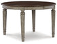 Lodenbay Dining Table and 6 Chairs with Storage at Towne & Country Furniture (AL) furniture, home furniture, home decor, sofa, bedding