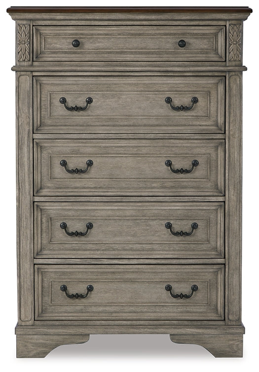 Lodenbay Five Drawer Chest at Towne & Country Furniture (AL) furniture, home furniture, home decor, sofa, bedding
