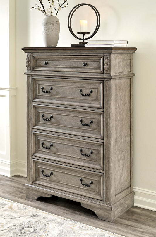 Lodenbay Five Drawer Chest at Towne & Country Furniture (AL) furniture, home furniture, home decor, sofa, bedding