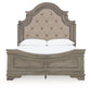 Lodenbay Queen Panel Bed with Mirrored Dresser at Towne & Country Furniture (AL) furniture, home furniture, home decor, sofa, bedding