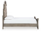 Lodenbay Queen Panel Bed with Mirrored Dresser at Towne & Country Furniture (AL) furniture, home furniture, home decor, sofa, bedding