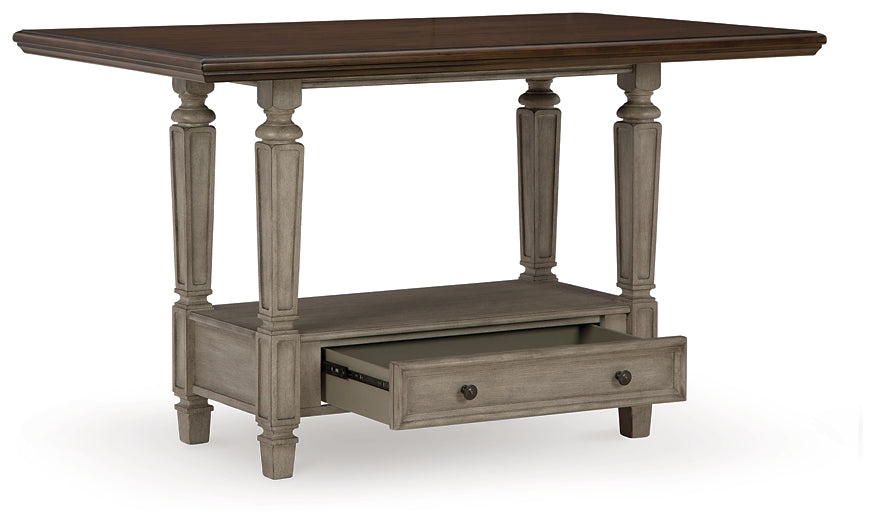 Lodenbay RECT Dining Room Counter Table at Towne & Country Furniture (AL) furniture, home furniture, home decor, sofa, bedding