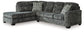 Lonoke 2-Piece Sectional with Ottoman at Towne & Country Furniture (AL) furniture, home furniture, home decor, sofa, bedding