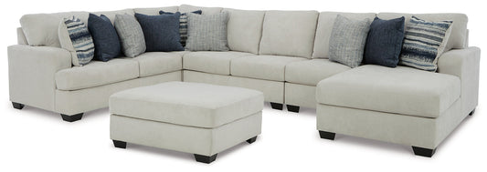 Lowder 5-Piece Sectional with Ottoman at Towne & Country Furniture (AL) furniture, home furniture, home decor, sofa, bedding