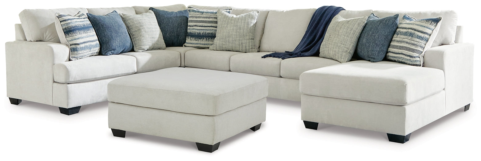 Lowder 5-Piece Sectional with Ottoman at Towne & Country Furniture (AL) furniture, home furniture, home decor, sofa, bedding