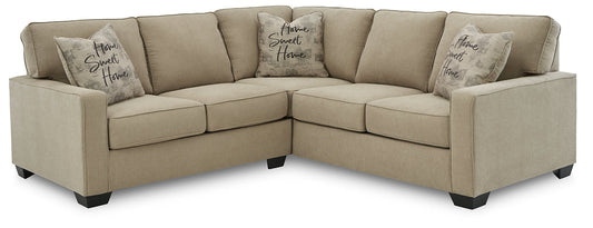 Lucina 2-Piece Sectional at Towne & Country Furniture (AL) furniture, home furniture, home decor, sofa, bedding